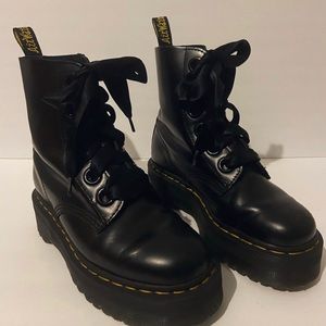Dr Marten Molly Platform Boots size 37 Eu